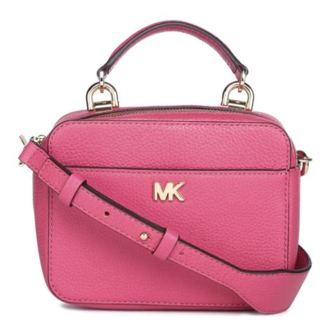 hot pink michael kors|michael kors pink crossbody satchel.